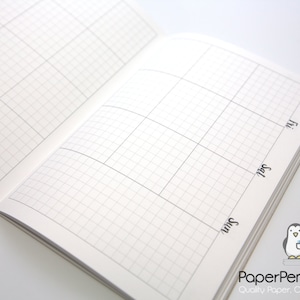Midori Insert Weekly Calendar A5 Regular Wide B6 Personal A6 Pocket FN ...