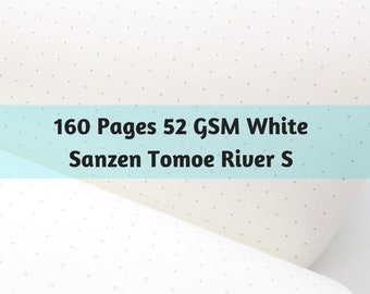 S004: Sanzen Tomoe River S White Paper 52 GSM 160 Pages Notebook