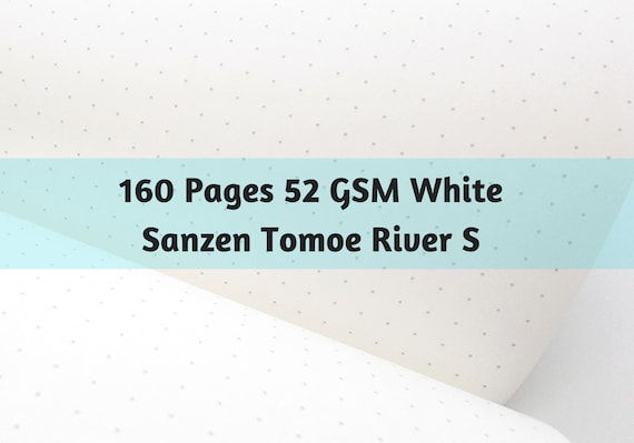 S004: Sanzen Tomoe River S White Paper 52 GSM 160 Pages Notebook