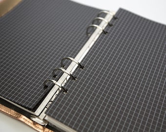 R003: Black Paper 89 GSM 40 Sheets Ring Bound