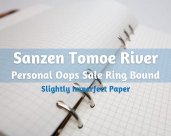 Oops: Personal Sanzen Tomoe River S White Paper 52 GSM 80 Sheets Ring Bound