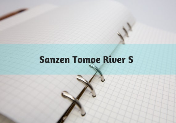 R004: Sanzen Tomoe River S White Paper 52 GSM 80 Sheets Ring Bound