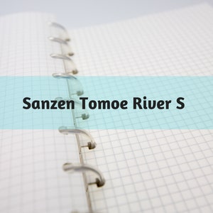 D003: Sanzen Tomoe River S White Paper 52 GSM 80 Sheets Disc Bound