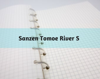 D003: Sanzen Tomoe River S White Paper 52 GSM 80 Sheets Disc Bound