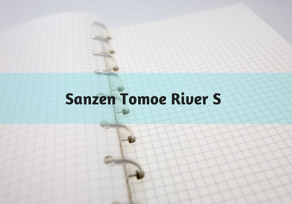 D003: Sanzen Tomoe River S White Paper 52 GSM 80 Sheets Disc Bound