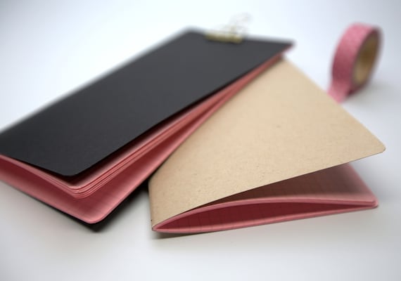N018: Pink Paper 89 GSM 40 Pages Notebook