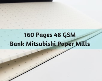 S007: Bank Paper 48 GSM 160 Pages Notebook