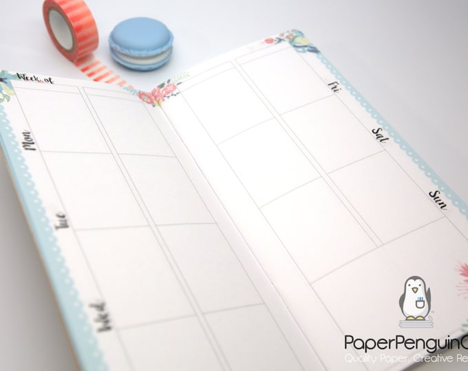 3 BOOK BUNDLE Midori Insert Weekly Calendar A5 Regular Wide B6 - Etsy