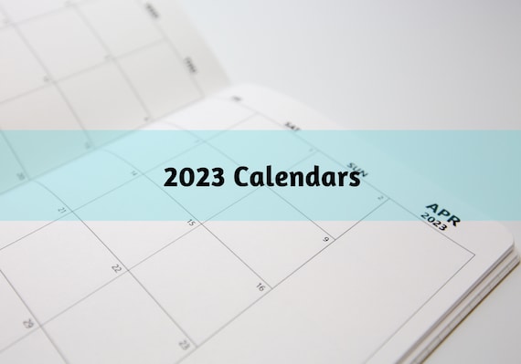 Usps 2023 Calendar 2023 Plain Monthly Calendar Travelers Notebook Kraft Brown | Etsy Canada