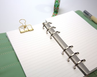 R001: Bright White Paper 118 GSM 25 Sheets Ring Bound