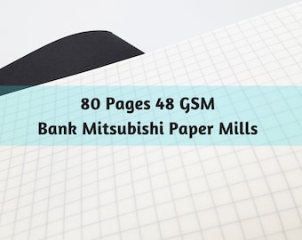 S006: Bank Paper 48 GSM 80 Pages Notebook