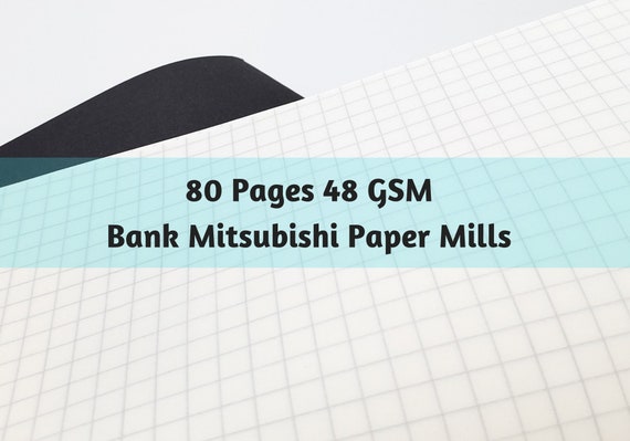 S006: Bank Paper 48 GSM 80 Pages Notebook