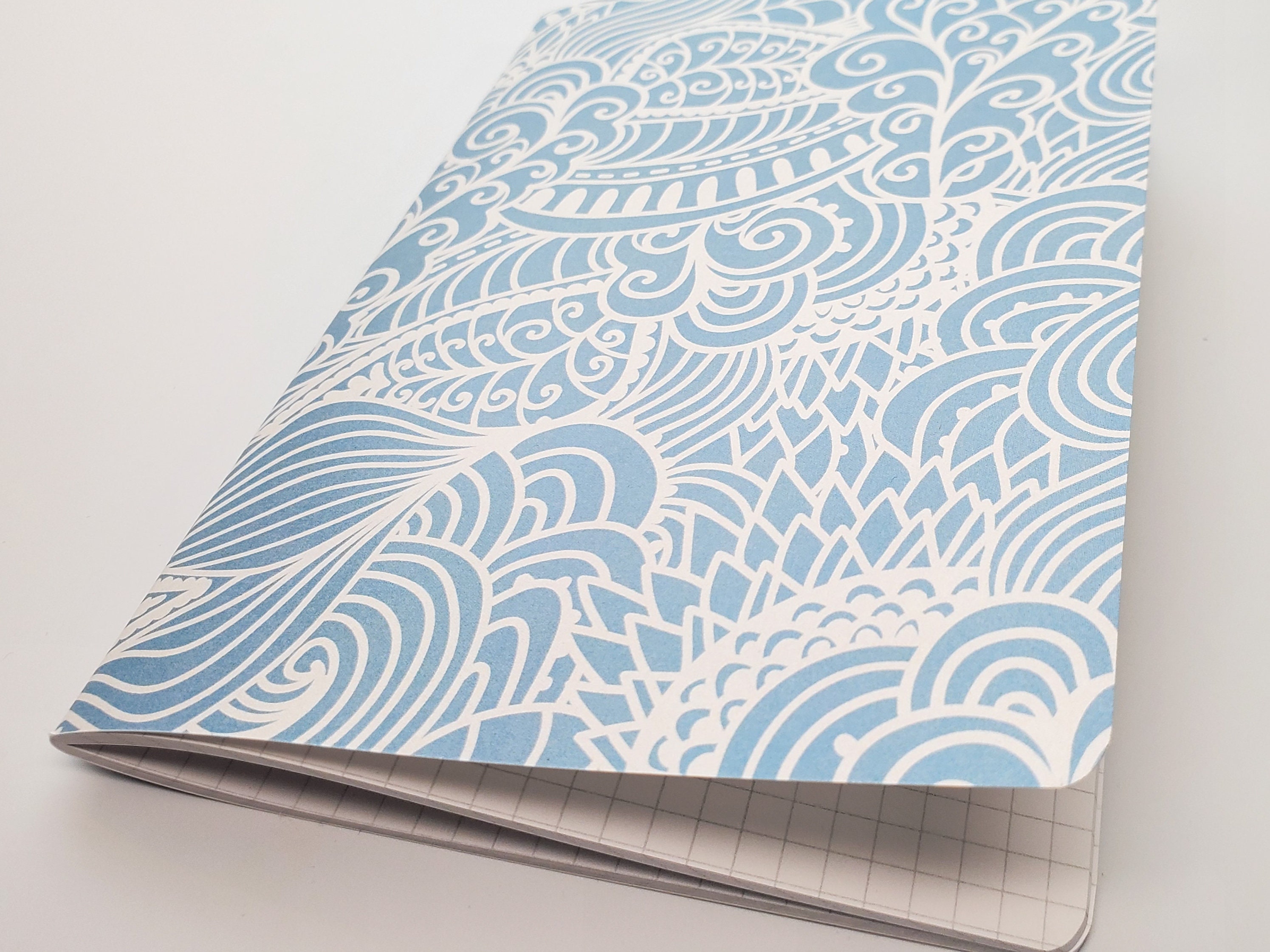 Traveler's Company Blank Spiral Notebook (White Paper) - 2 size