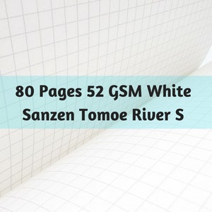 S003: Sanzen Tomoe River S White Paper 52 GSM 80 Pages Notebook