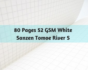 S003: Sanzen Tomoe River S White Paper 52 GSM 80 Pages Notebook