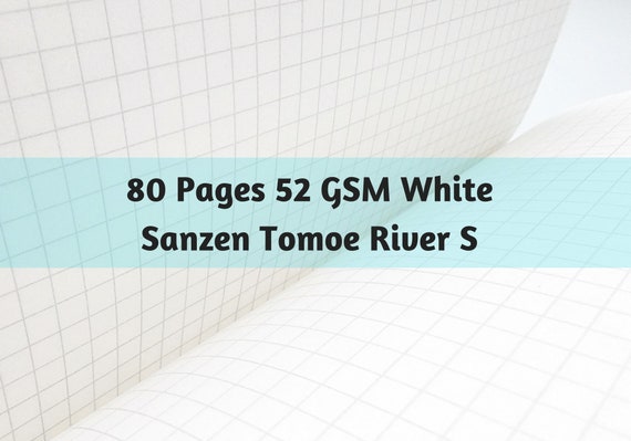 S003: Sanzen Tomoe River S White Paper 52 GSM 80 Pages Notebook
