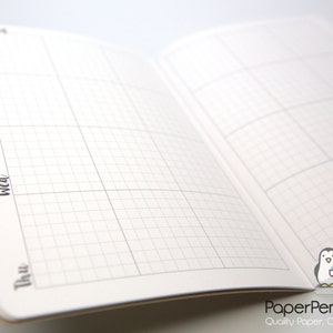 Midori Insert Weekly Calendar A5 Regular Wide B6 Personal A6 Pocket FN Passport Mini Micro Week On 2 Pages WO2P Undated 3 Mo Classic Notes