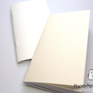 Midori Insert Japanese Edokosome White Cream Triangles (Uroko) Travelers Notebook