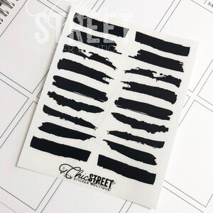 Paint Swooshes | Planner Stickers