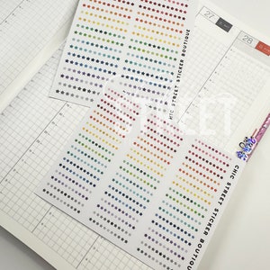 Colorful Star Dividers | Hand Drawn | Planner Stickers