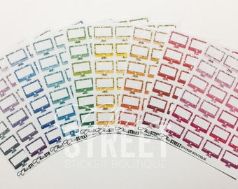 Mini Desktop Computers | Planner Stickers