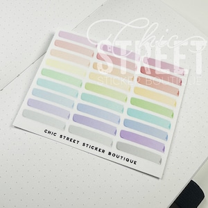 Pastel Markers | Hand Drawn | Planner Stickers