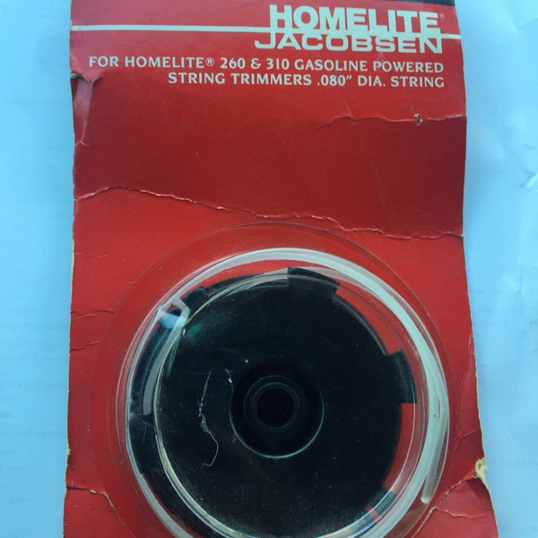 Homelite Jacobsen Spool & String for 260/310 gas powered trimmer
