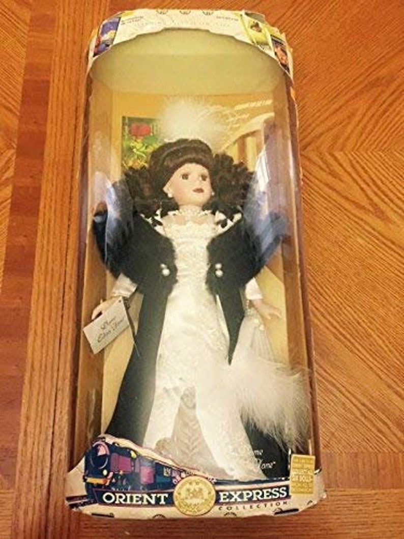 NEW Orient Express Porcelain Doll Dame Eliza Jane
