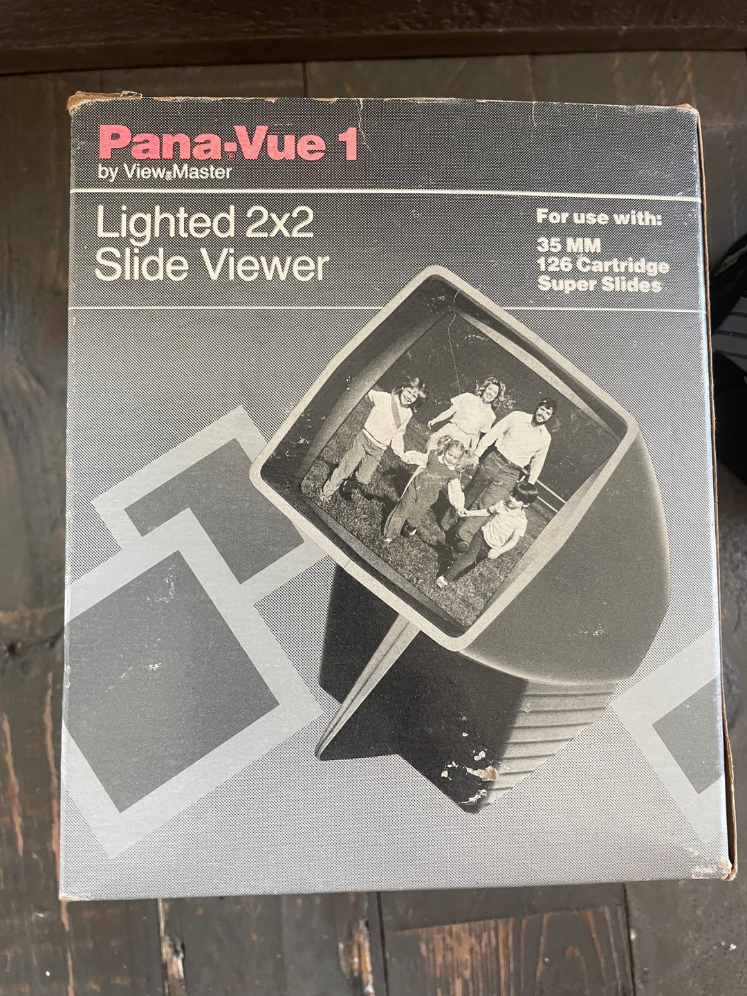 Pana-vue 1 Lighted 2X2 Slide Viewer by Viewmaster Vintage Works - Etsy