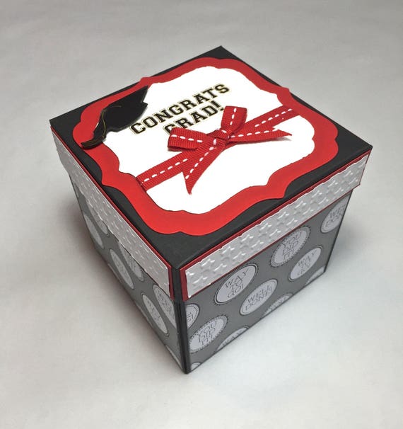 Download Custom Graduation Explosion Box Scrapbook Custom ...