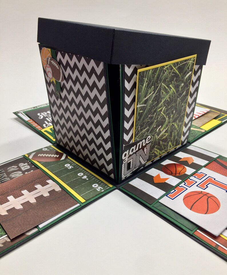 Custom Graduation Explosion Box Scrapbook Custom Graduation | Etsy