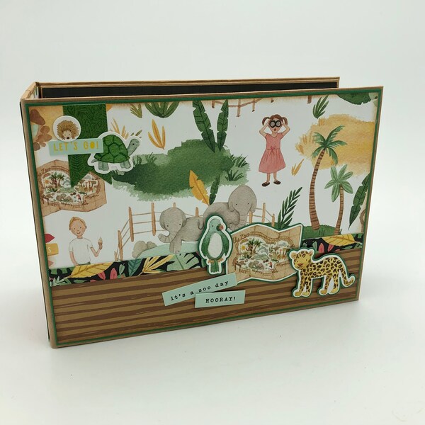 Zoo Scrapbook Etsy