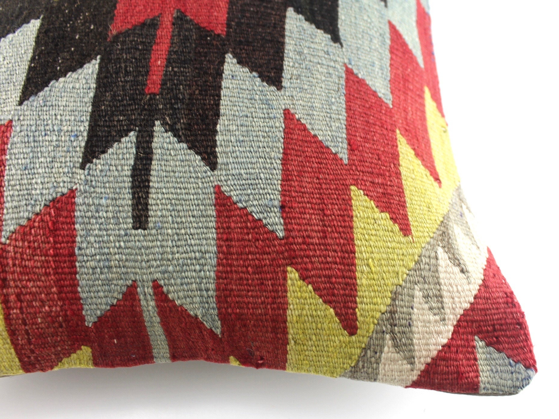 Vintage Red Kilim Pillow Kilim Pillow Cover Kilim Pillow Etsy