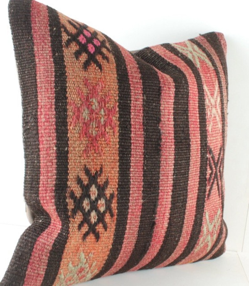 Kilim Sofa Pillow,Home Decor,Kilim Cushion,Kilim Pillow Cover, Kilim Pillow,Kilim Pillow 16X16,Kilim Pillows,Decorative Kilim Pillow