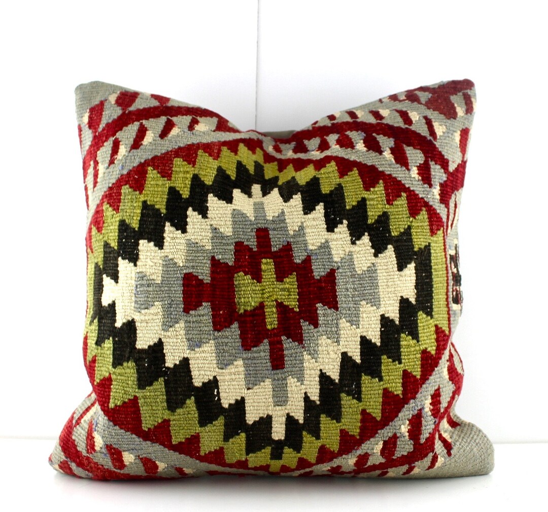 Southwestern Kilim Pillow Kilim Pillow Cover Kilim Pillow Etsy