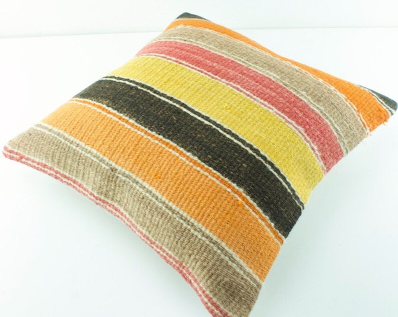 Kilim Pillow Kilim Pillow Cover Kilim Pillow 16X16 Kilim Etsy
