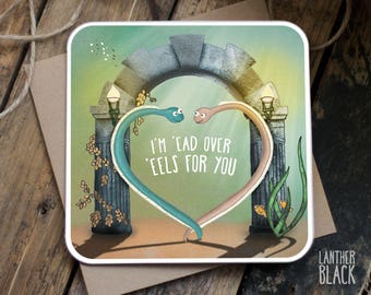 Cute Love Card / Husband Card / Wife Card / Anniversary Card / Husband Birthday Card / Husband Anniversary Card / Boyfriend Birthday / CT04