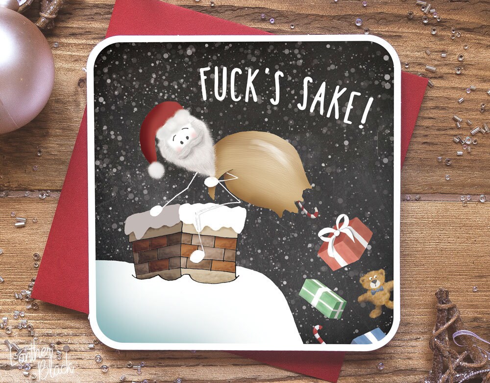 Etsy Funny Christmas Cards 