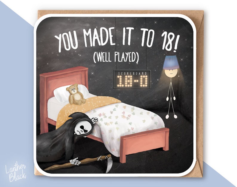 funny 18th birthday card funny 18th card 18 son daughter etsy