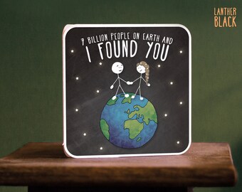 Cute Love Card Husband Birthday Anniversary Wife Birthday Engagement Boyfriend Girlfriend Birthday Anniversary I Found You SM32