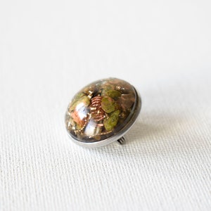 Broche orgonite multi pierres, Bijou de protection, Bijou bien-être, Cadeau pour maman, Bijou original, 119924.