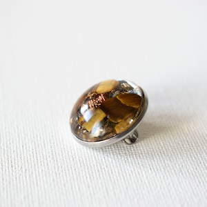 Broche orgonite multi pierres, Bijou de protection, Bijou bien-être, Cadeau pour maman, Bijou original, 120024
