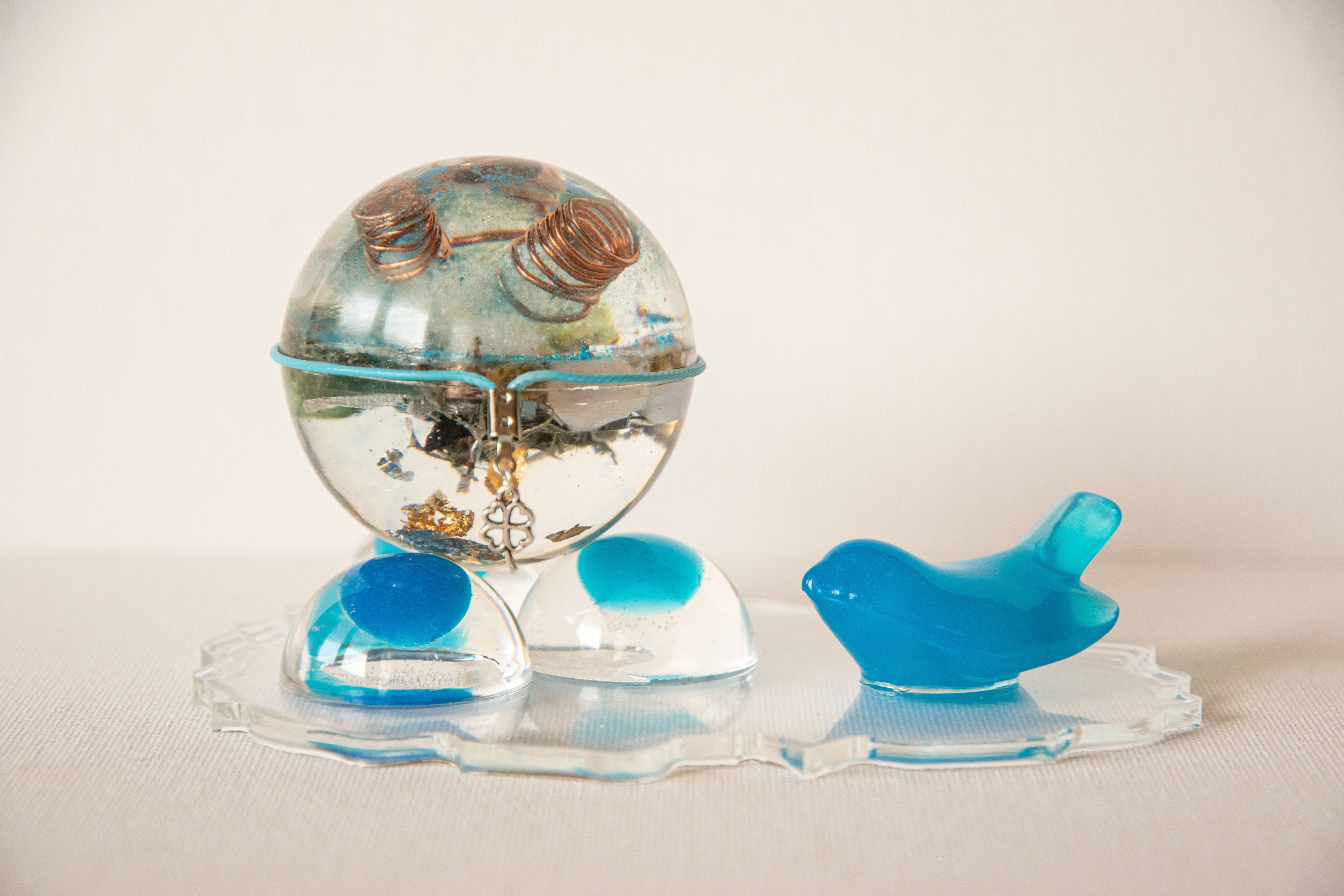 Orgonite Sphère. O43821