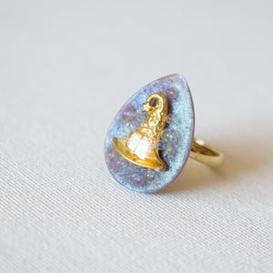 Bague fantaisie " Magicien ", Bijou original de France, 120724