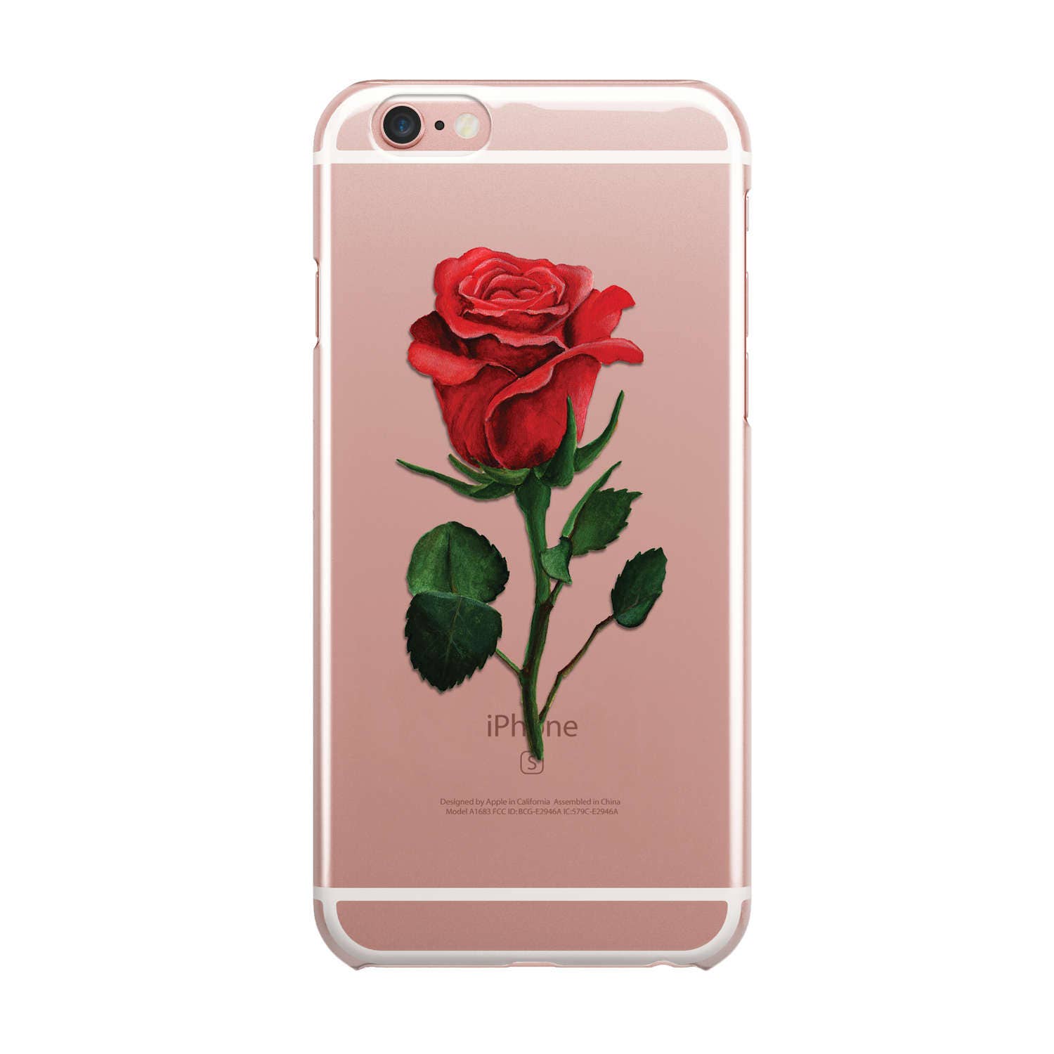 iPhone 8 Plus / 7 Plus Silicone Case - Rose Red - Business - Apple (SG)