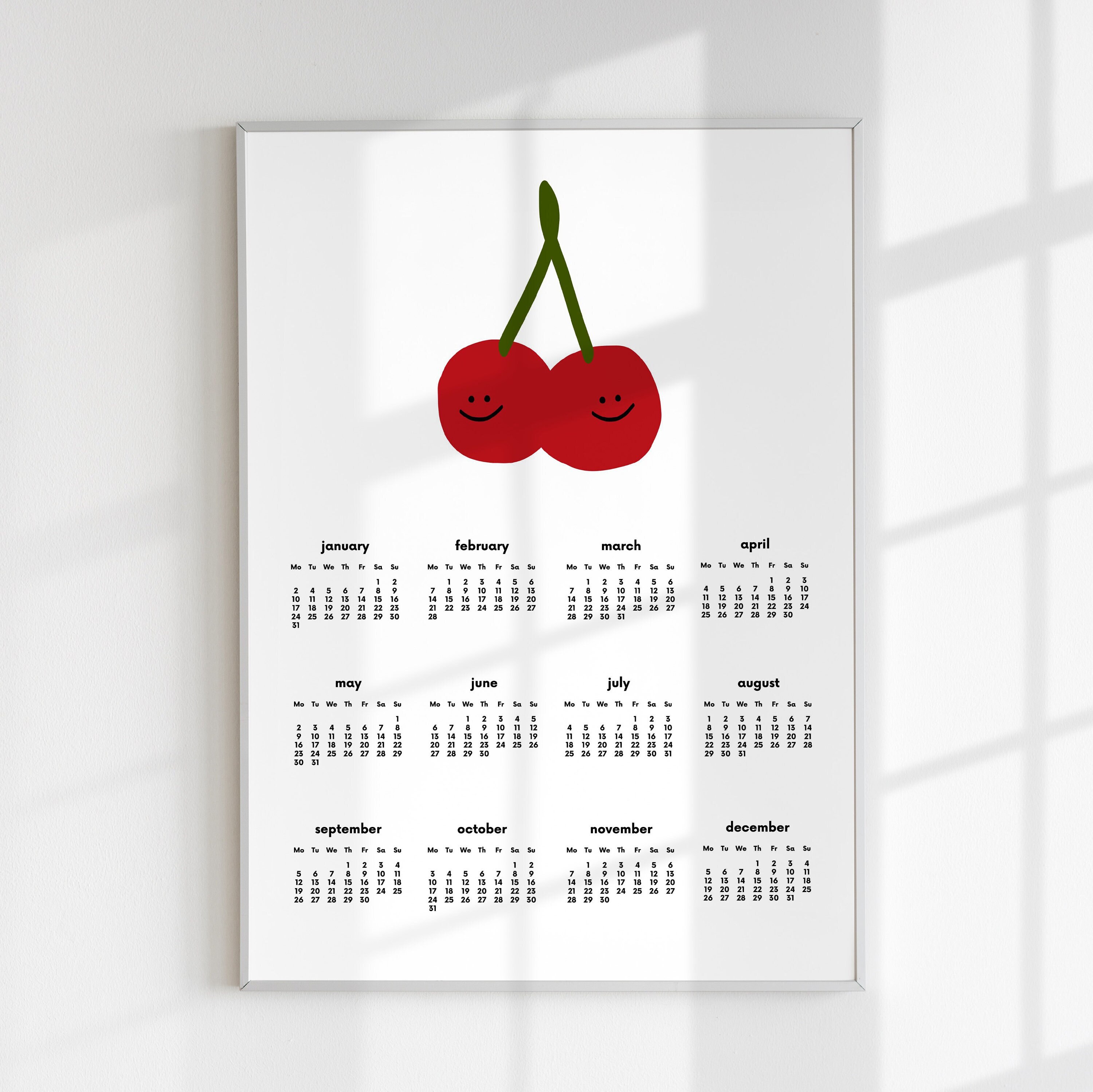 2023-calendar-digital-printable-kawaii-cherry-wall-art-print-etsy