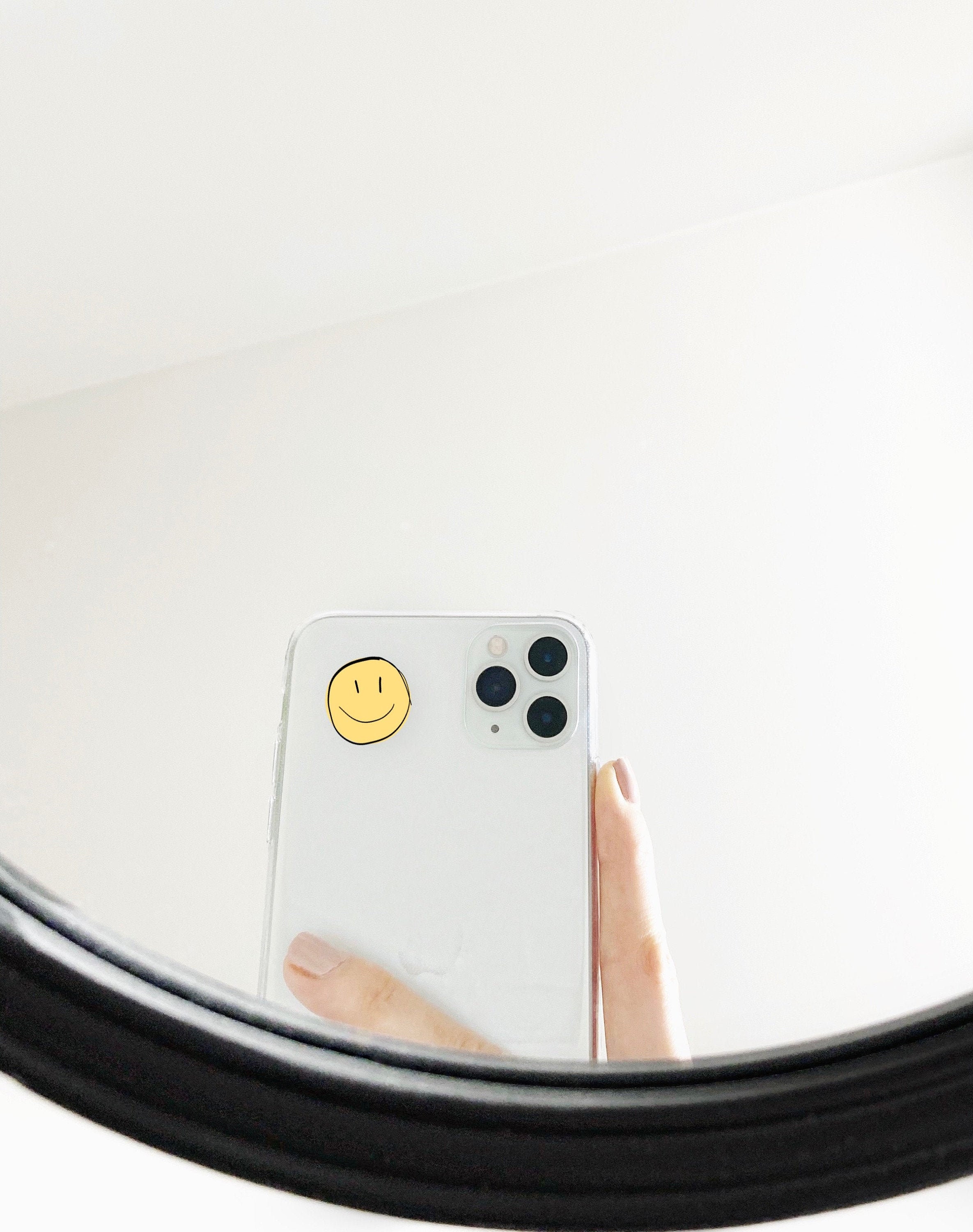 Yellow Smiley Iphone Case Clear Smile Smiley Face Drawing Etsy