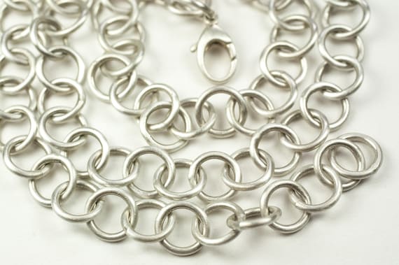 Argentium silver shop chain