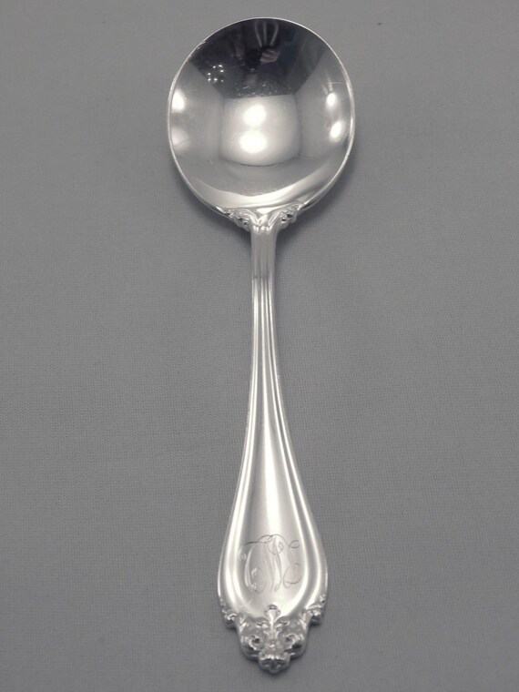 Marlborough by Reed and Barton Sterling Silver Cream Soup Spoon 5 7//8/"