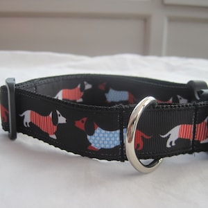 Dachshund sausage dog Dog collar matching lead available cartoon